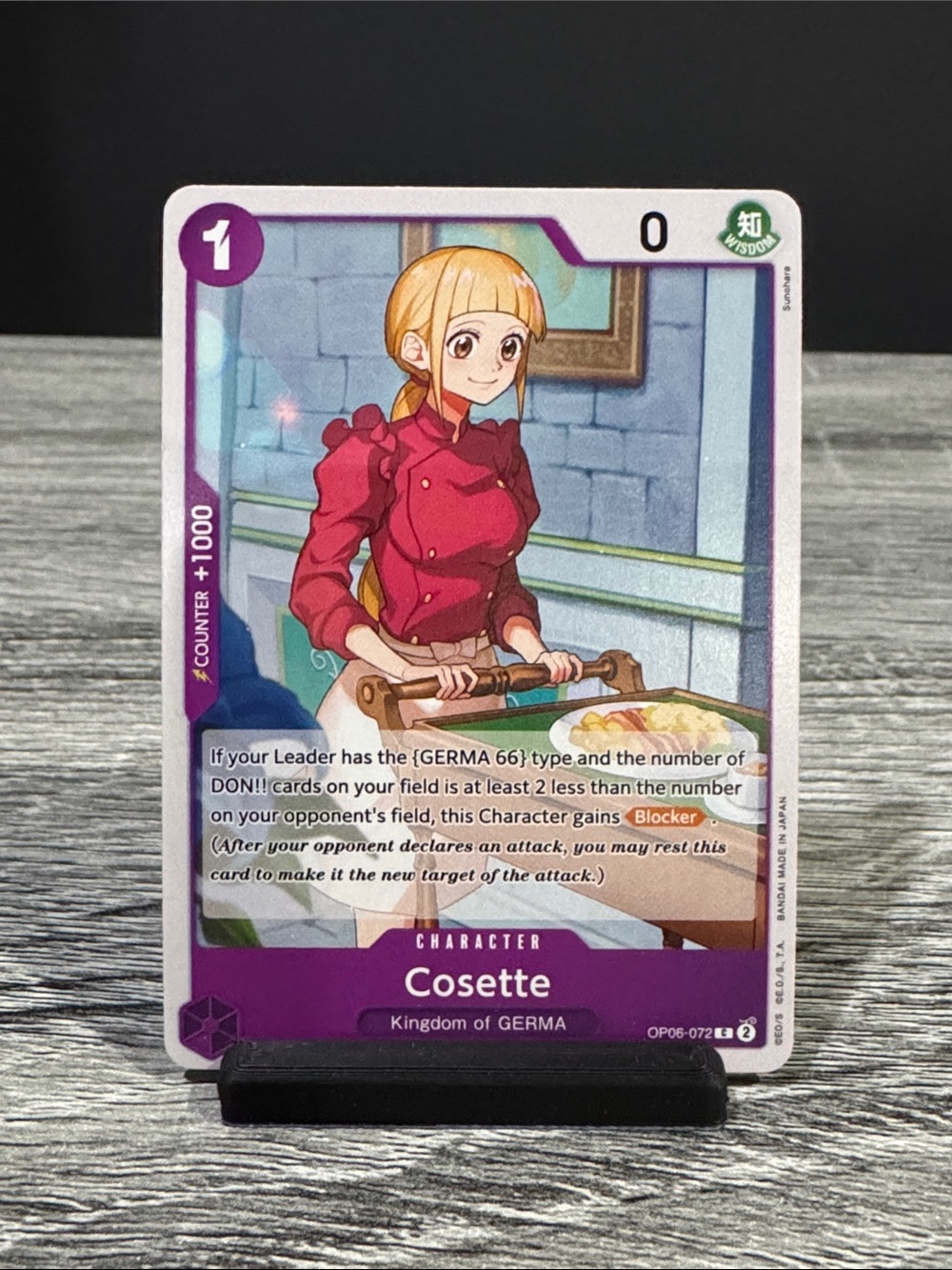 One Piece | Wings of the Captain: Cosette (OP06-072) - Collectible Trading Card